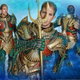 Illustration for article titled Medieval Aquaman Joins Justice Knights or America (or whatever you wish to call them)